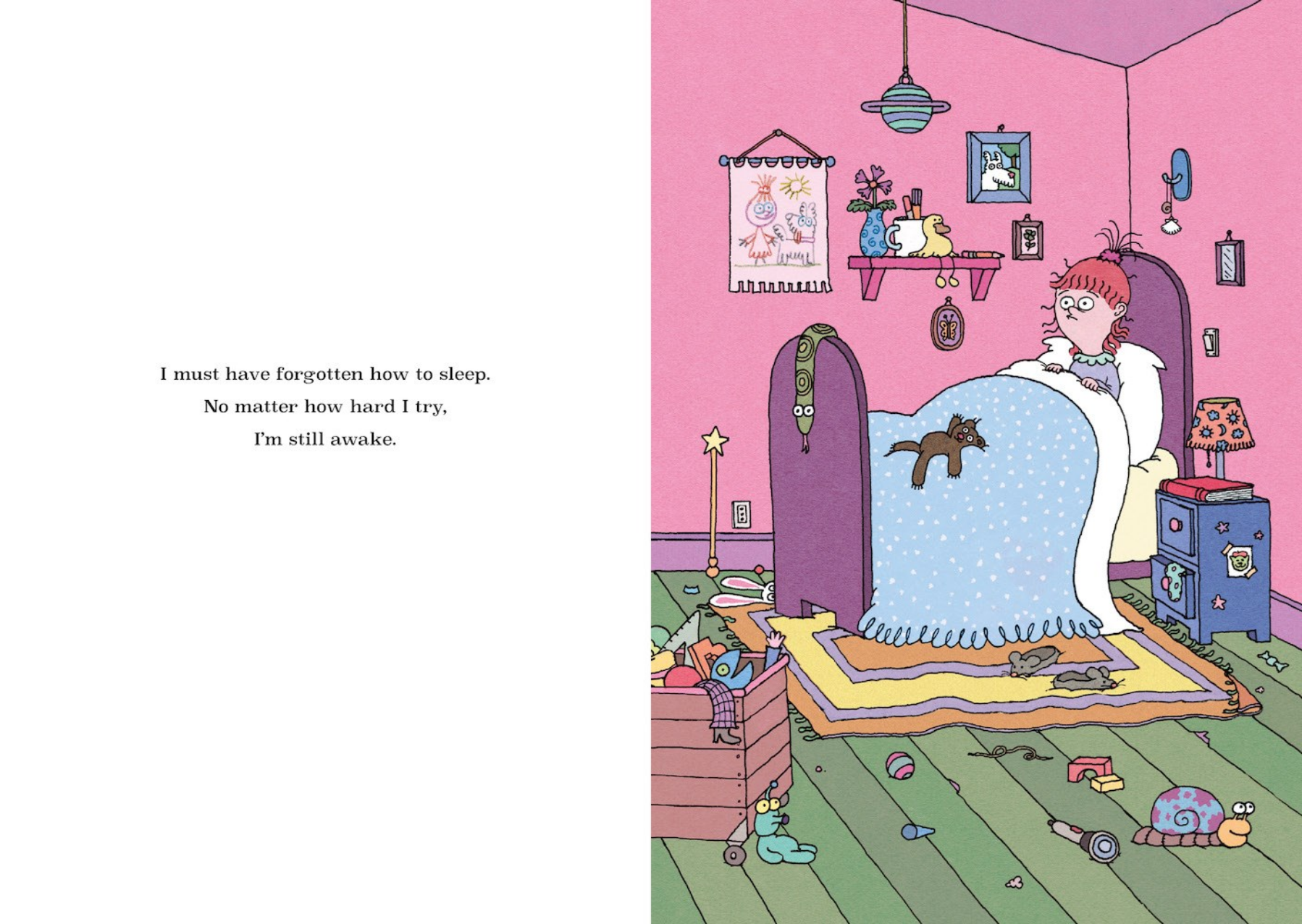 I Forgot How to Sleep: A Bedtime Story
