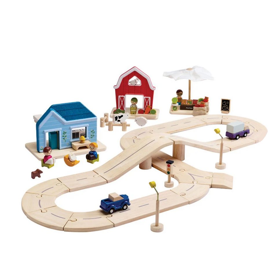 My Little Neighborhood Roadway Playset