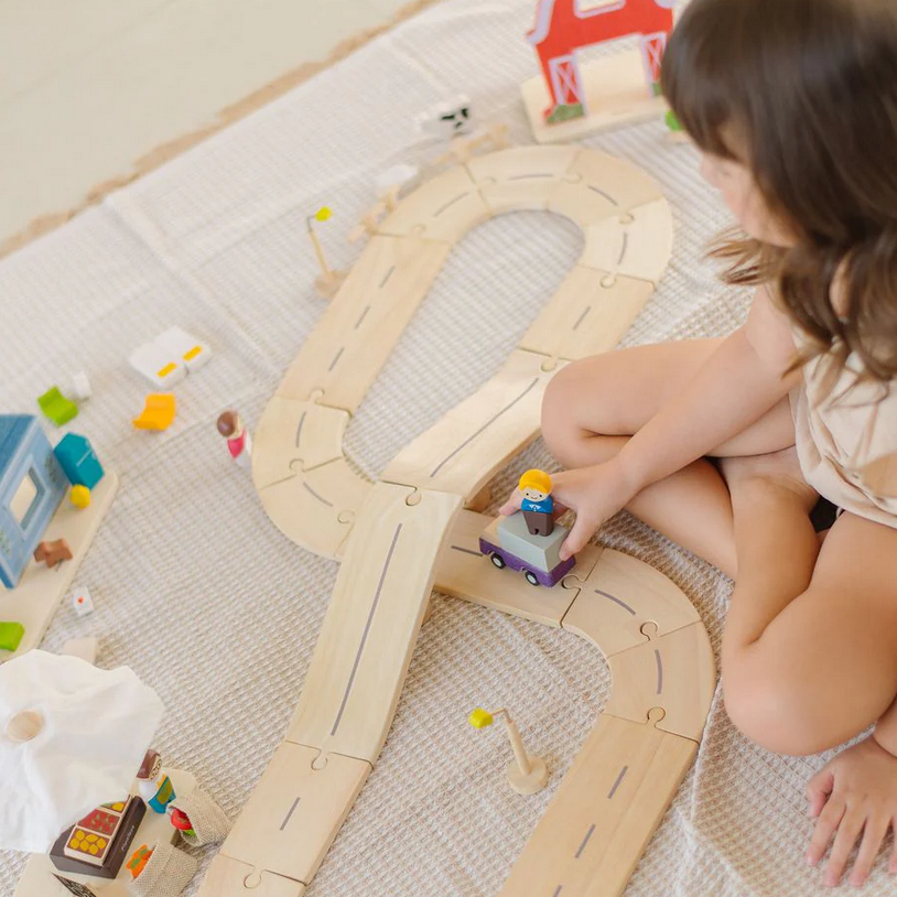 My Little Neighborhood Roadway Playset