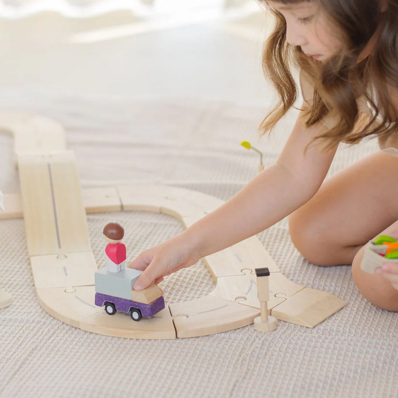 My Little Neighborhood Roadway Playset
