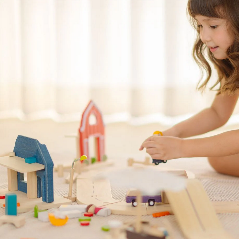 My Little Neighborhood Roadway Playset