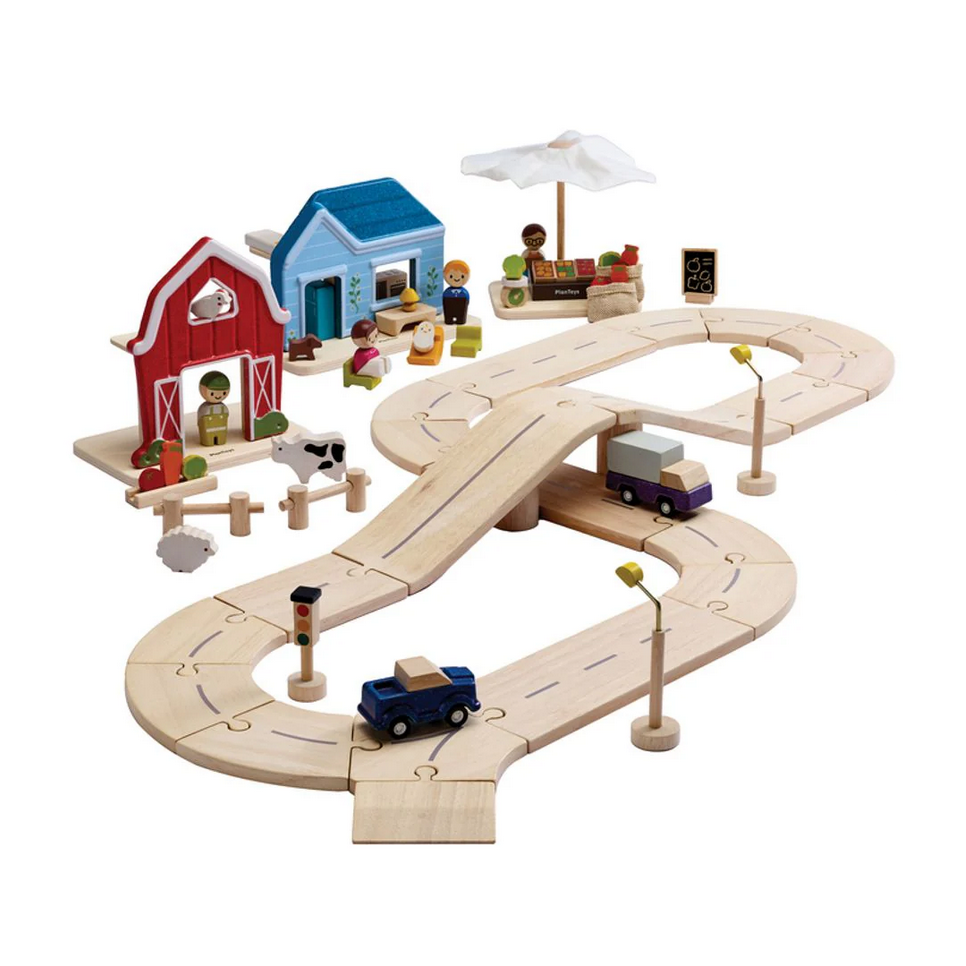My Little Neighborhood Roadway Playset