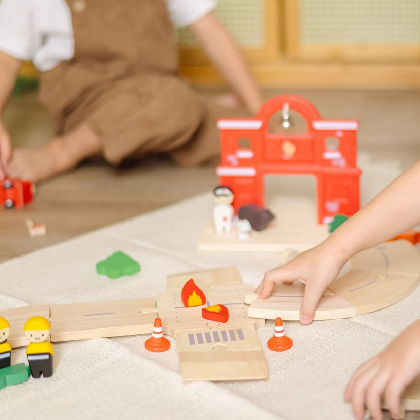 Fire & Rescue Roadway Playset