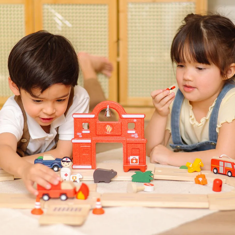 Fire & Rescue Roadway Playset