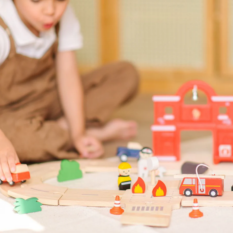 Fire & Rescue Roadway Playset