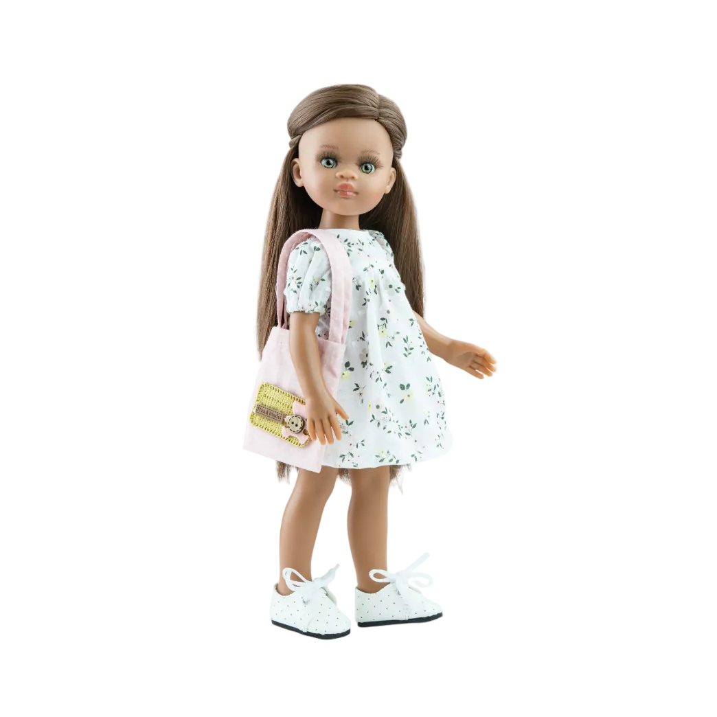 Las Amigas doll - Simona with flowers dress