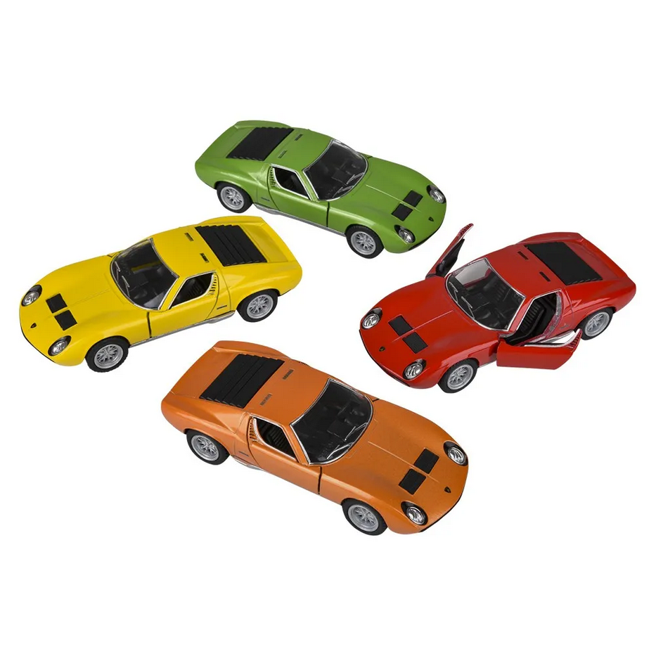 Die-Cast Pull Back 1971 Lamborghini Miura