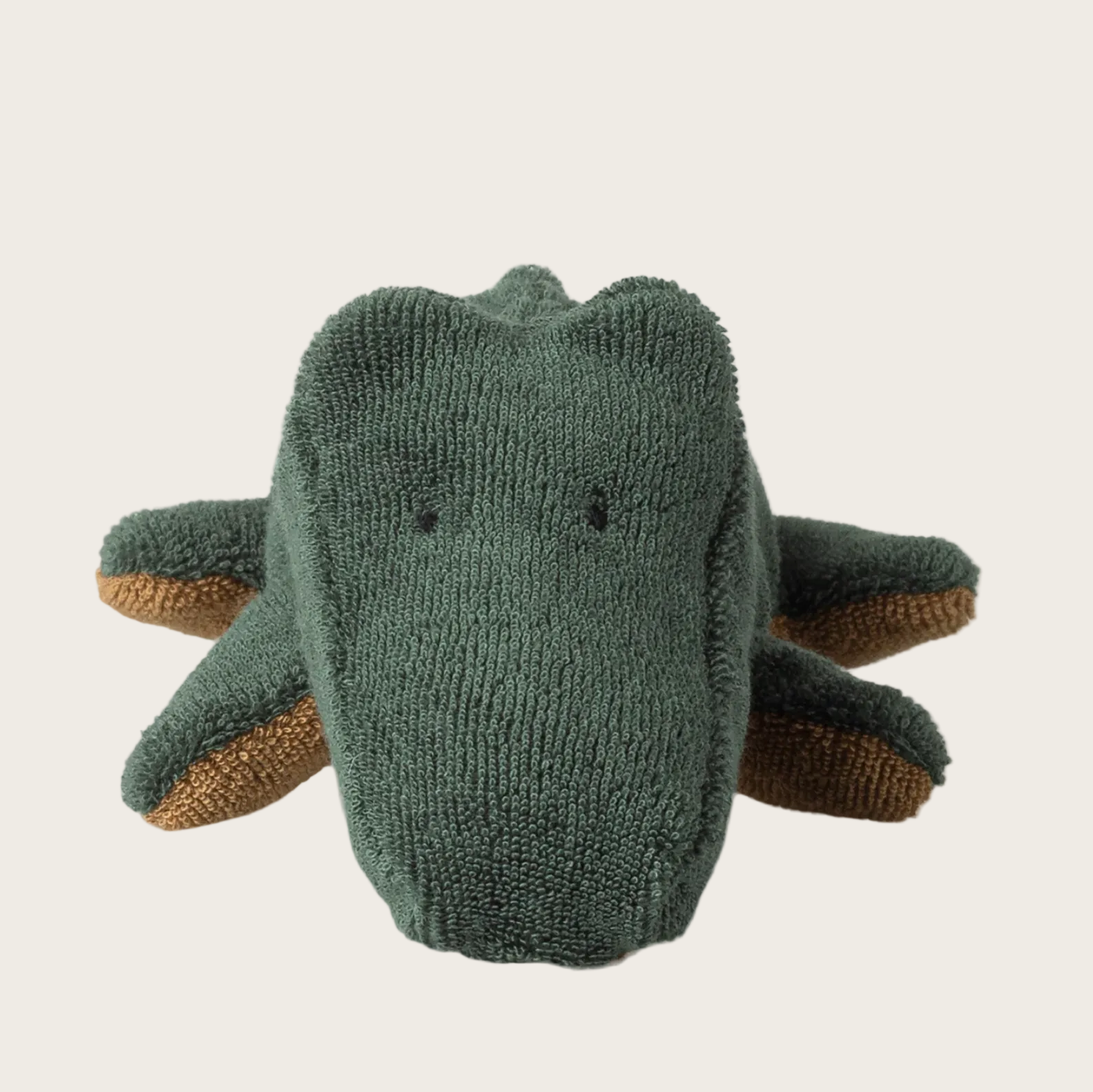 Green toy crocodile 