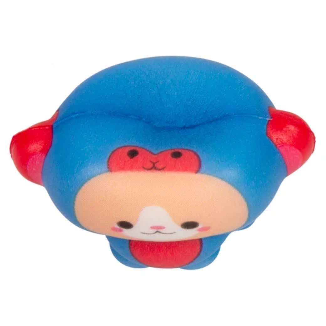 Blue and red character toy 