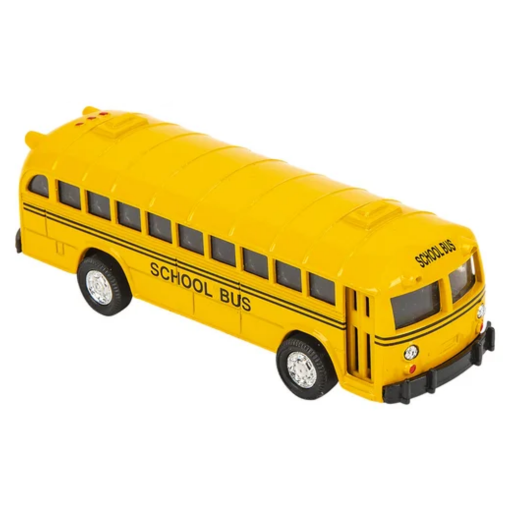 Yellow toy school bus 