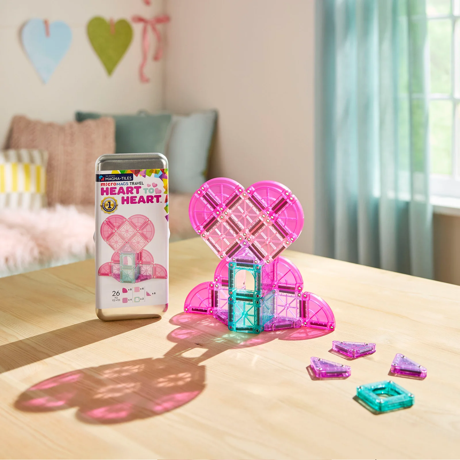 microMAGS Heart to Heart 26 Piece Travel Set