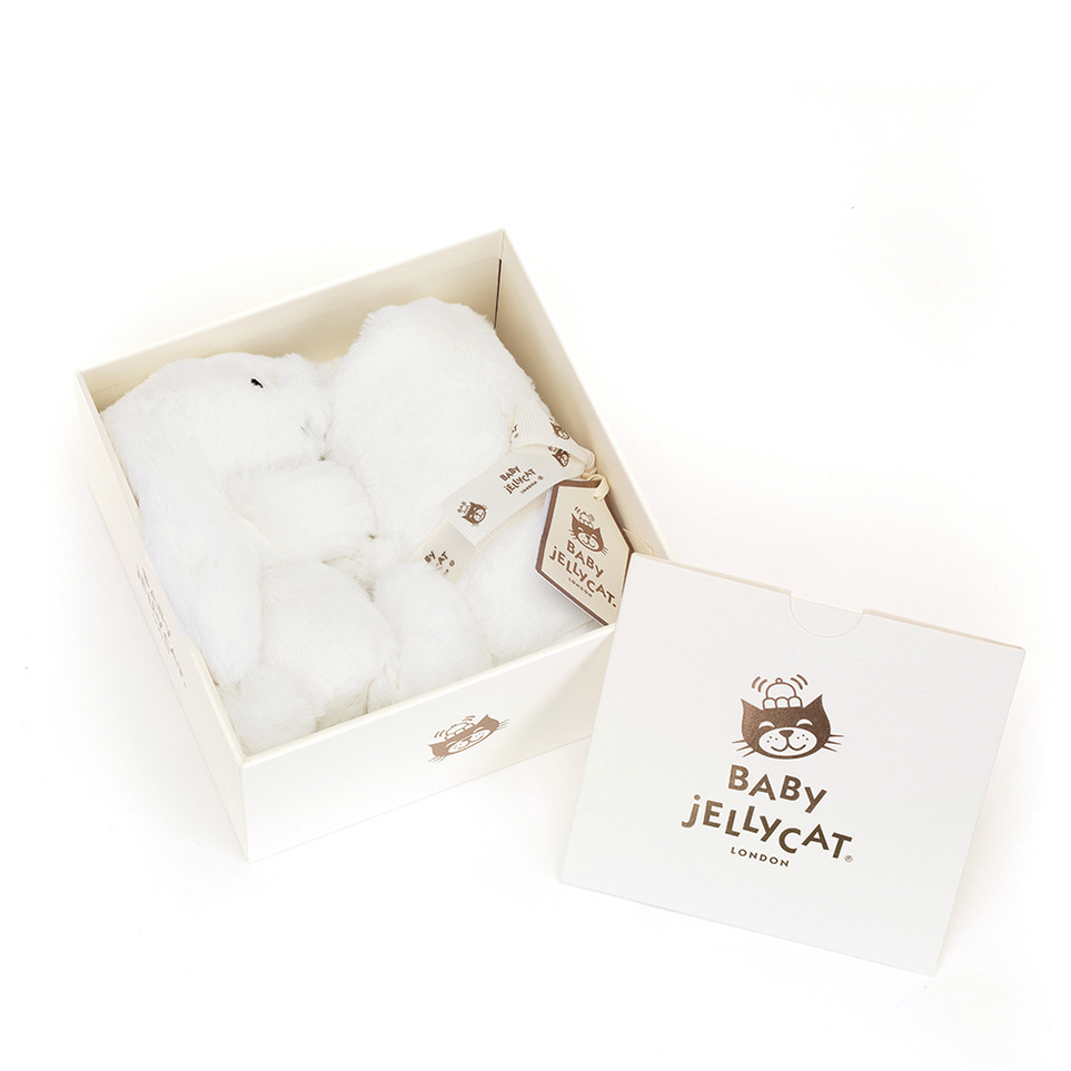 Bashful Luxe Bunny Soother -White