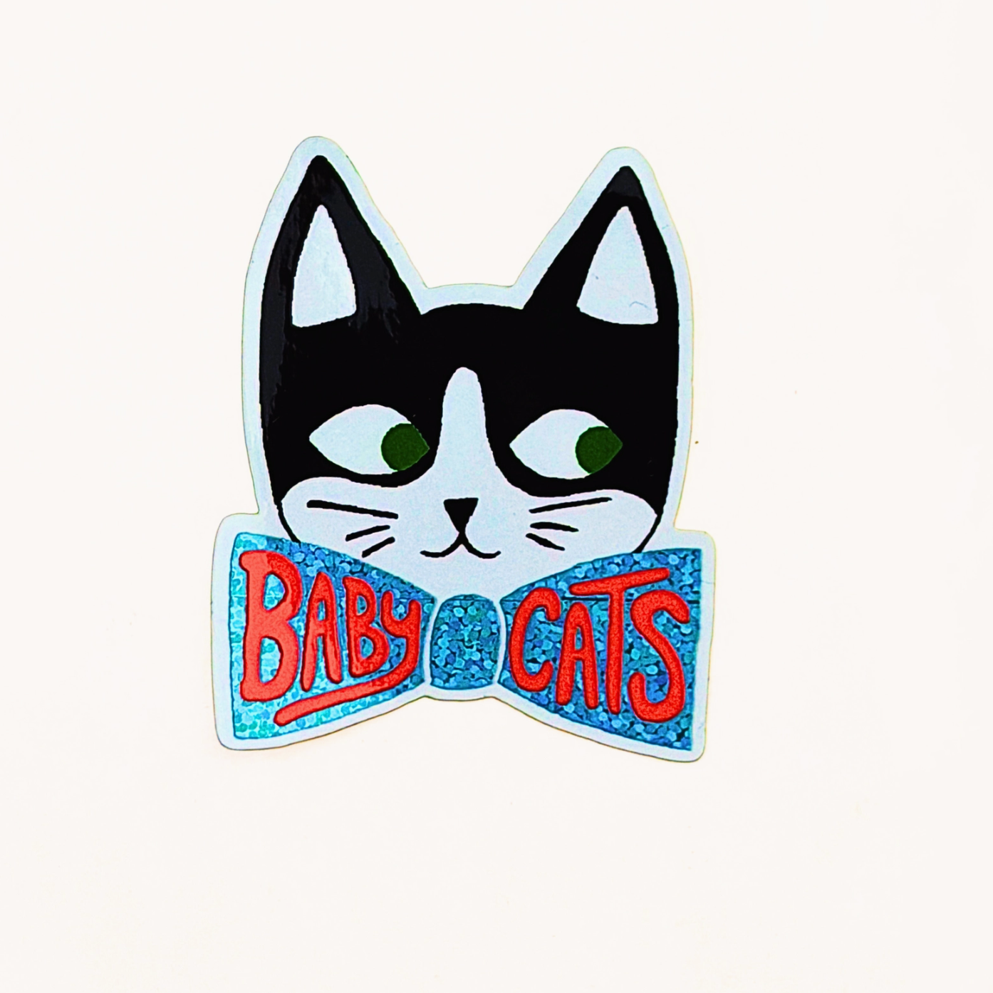 Tuxedo Baby Cat Sticker
