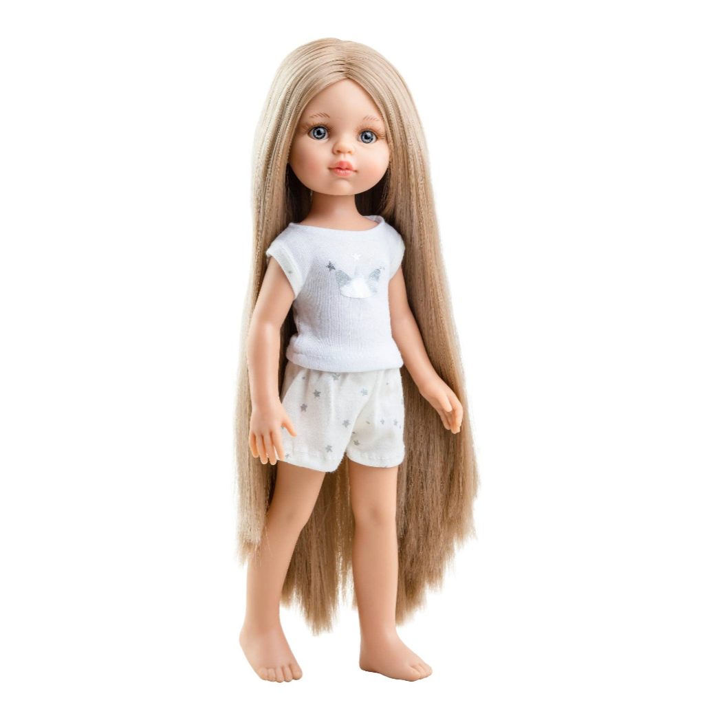 Las Amigas Doll - Carla long hair in pajamas