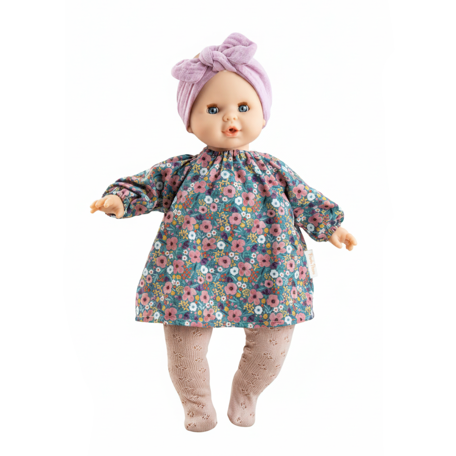 Clothes for Gordis, Los Manus and Alex & Sonia dolls - Floral dress - Paola Reina