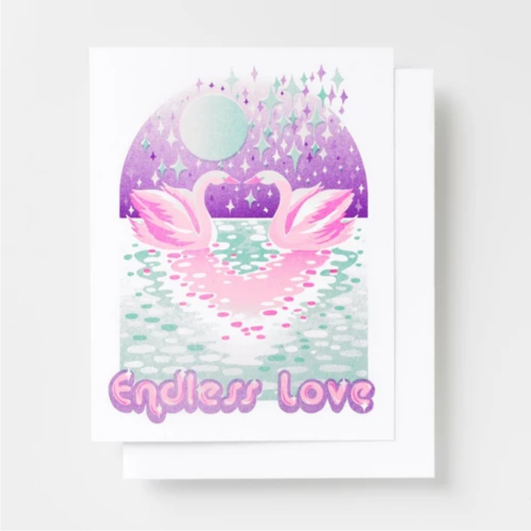 Endless Love - Risograph Card
