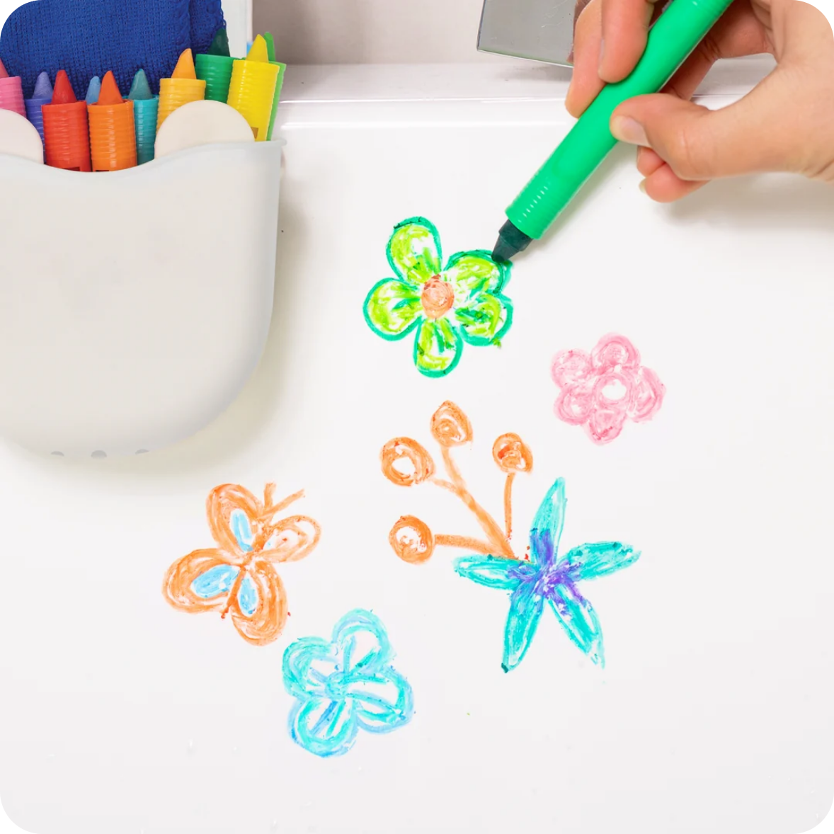 Bath Crayon Station - Rainbow Splash