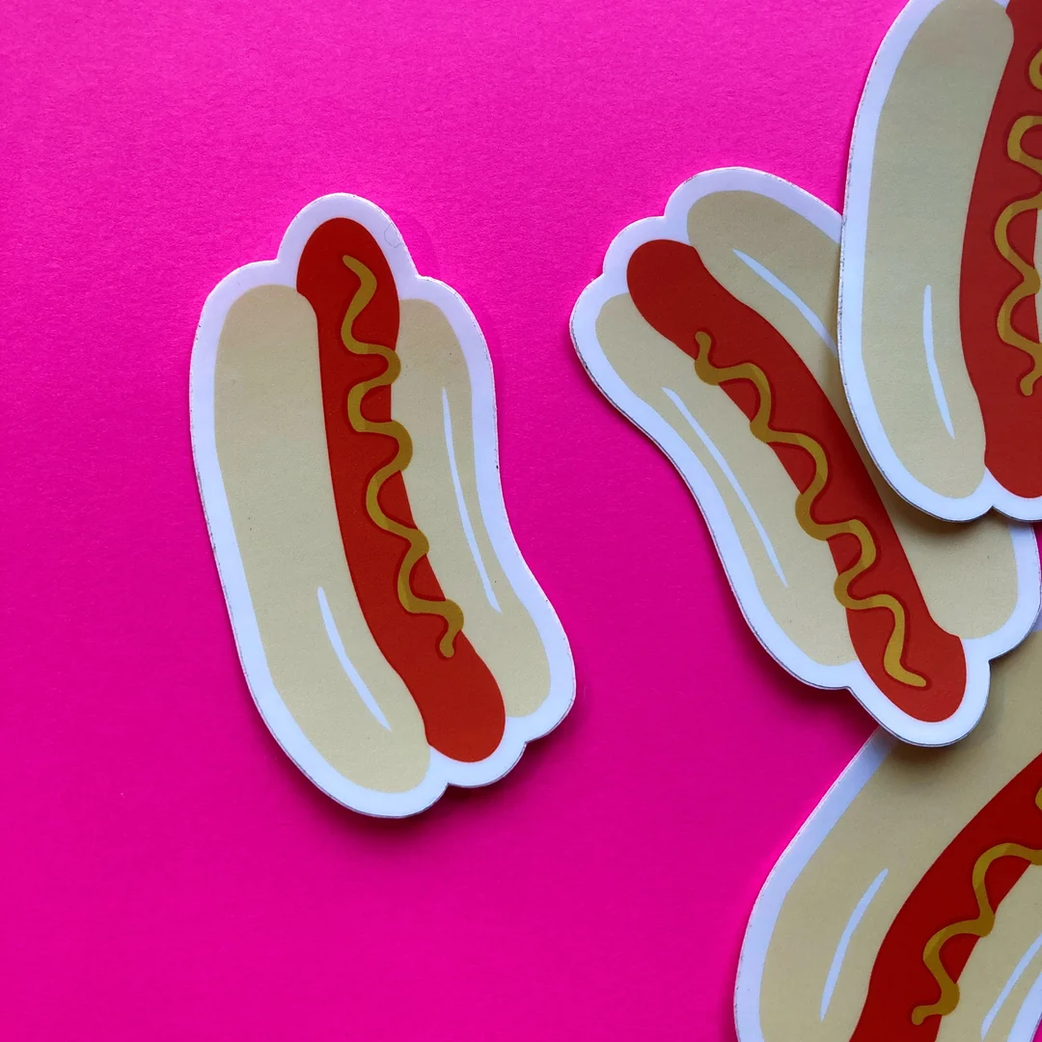 Hot Dog Sticker