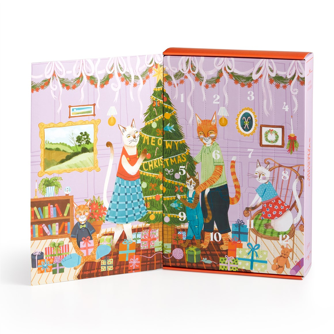 Meowy Christmas 12 Days of Puzzles 500 Piece Countdown