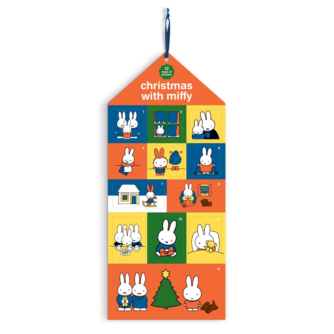 Miffy Christmas Sticker Countdown