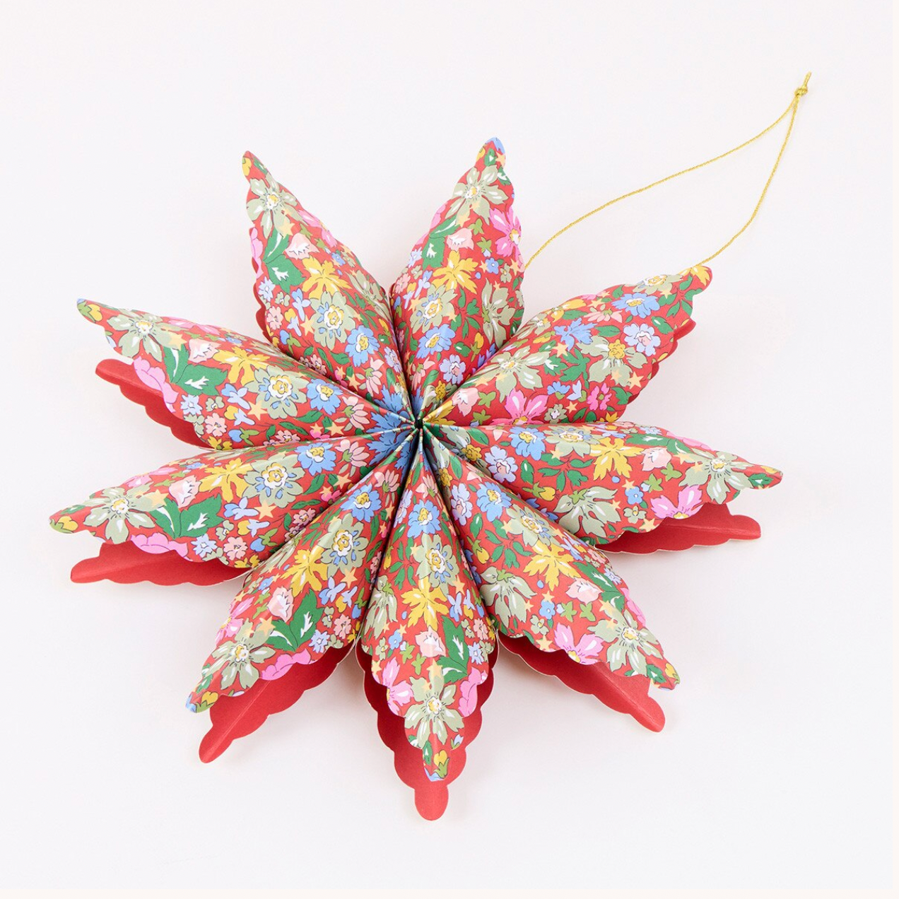 Meri Meri x Liberty Paper Star Tree Decorations (x6)
