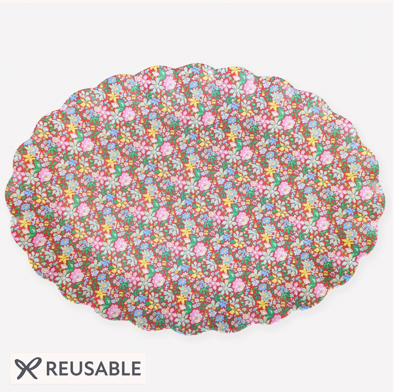 Meri Meri x Liberty Julia Star Reusable Large Platter