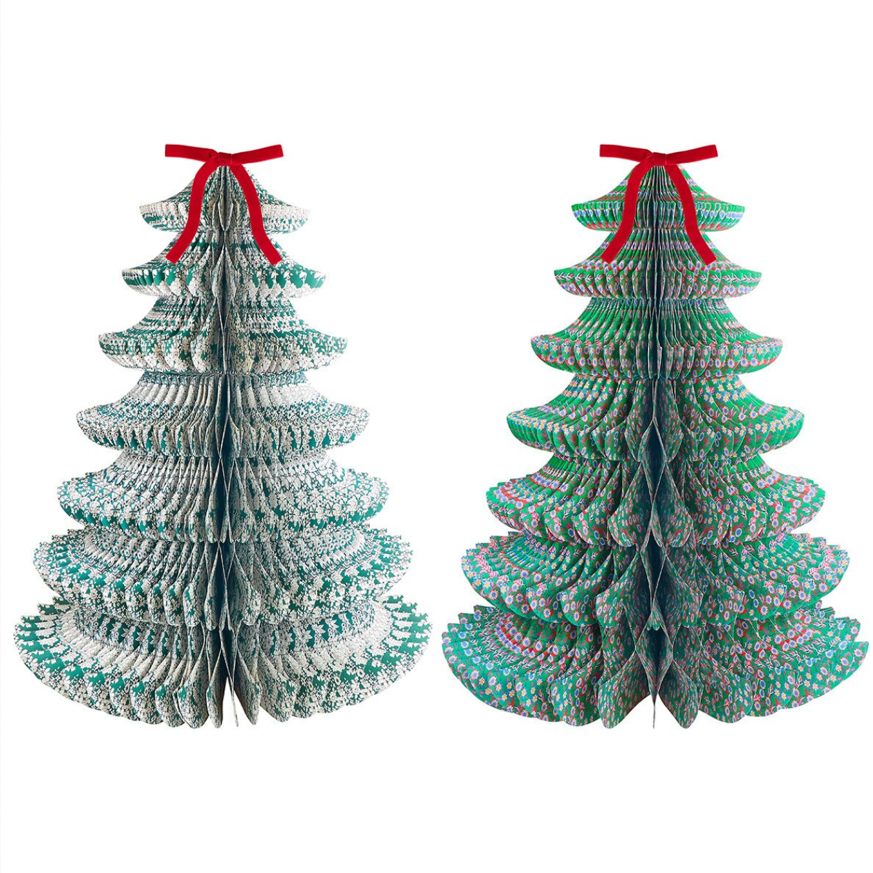 Meri Meri x Liberty Giant Paper Honeycomb Trees (x2)