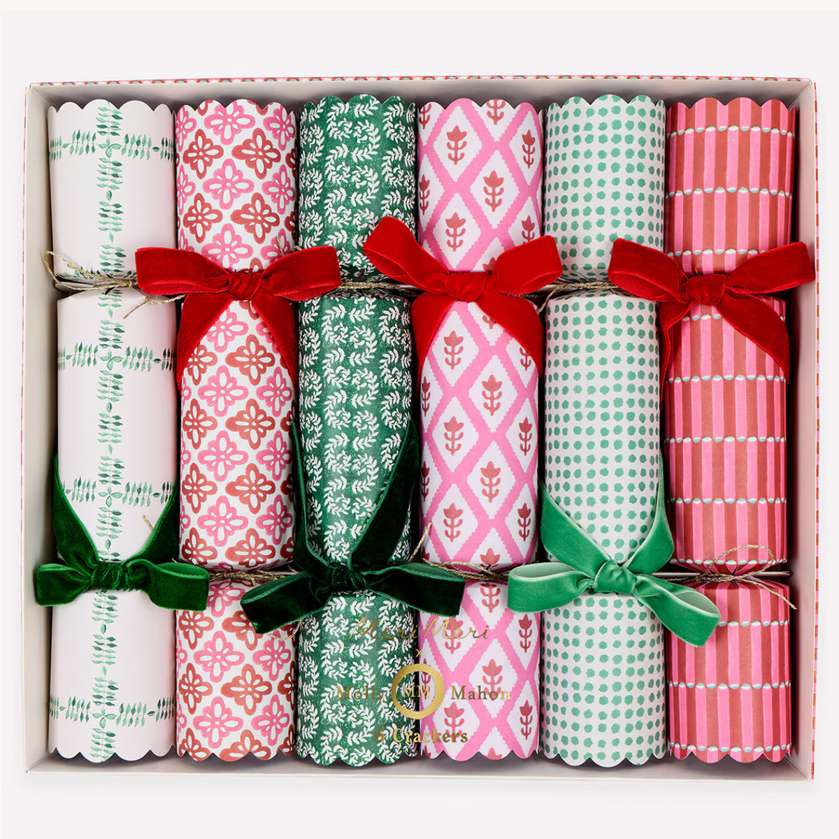 Meri Meri x Molly Mahon Crackers - paper pinwheels (x6)