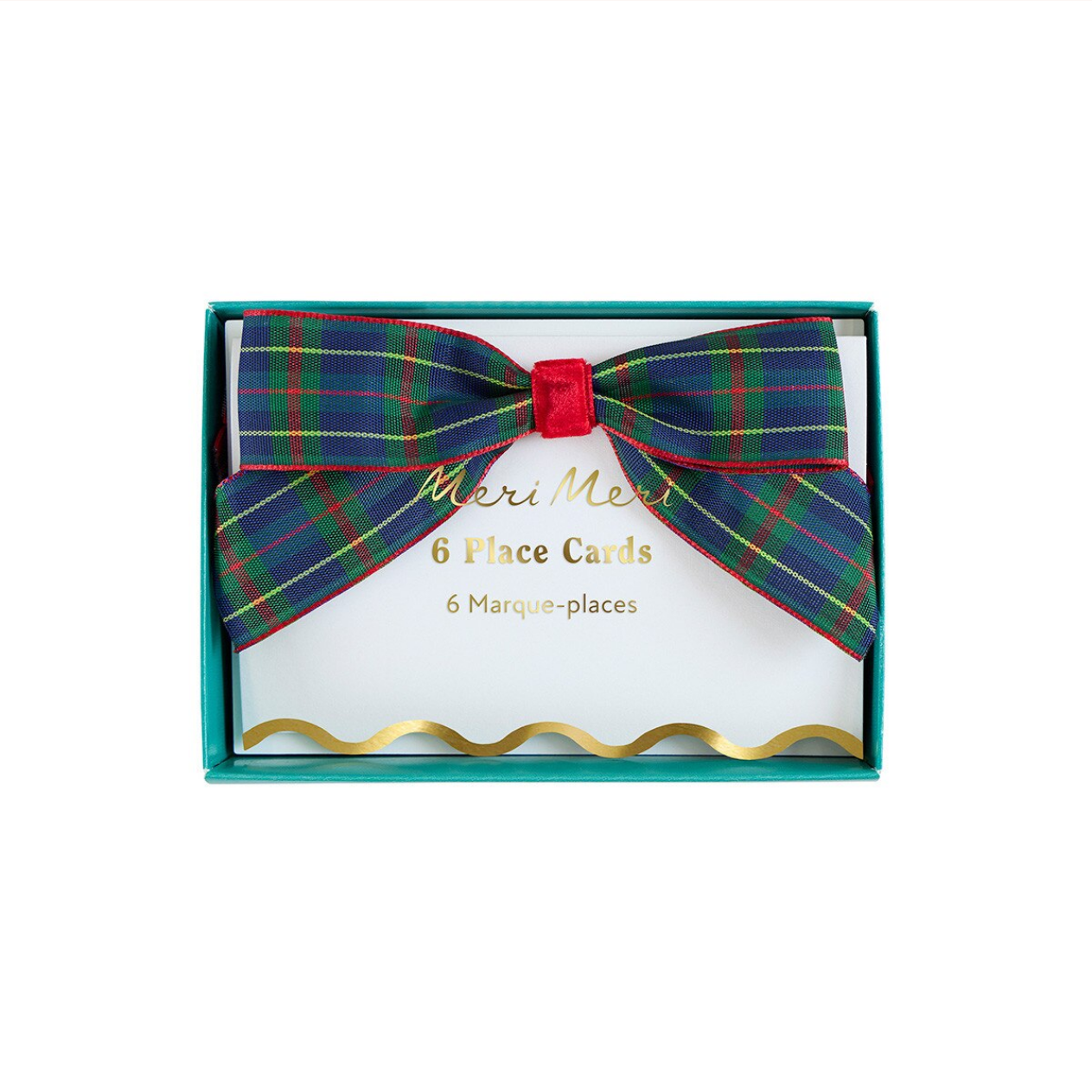 Plaid Place Cards (x6)