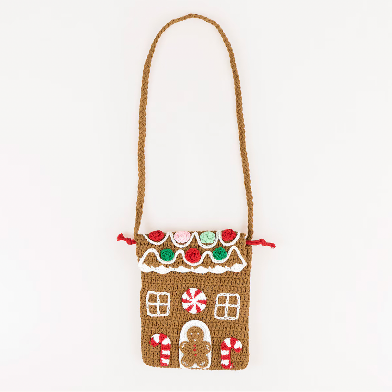 Crochet Gingerbread Bag