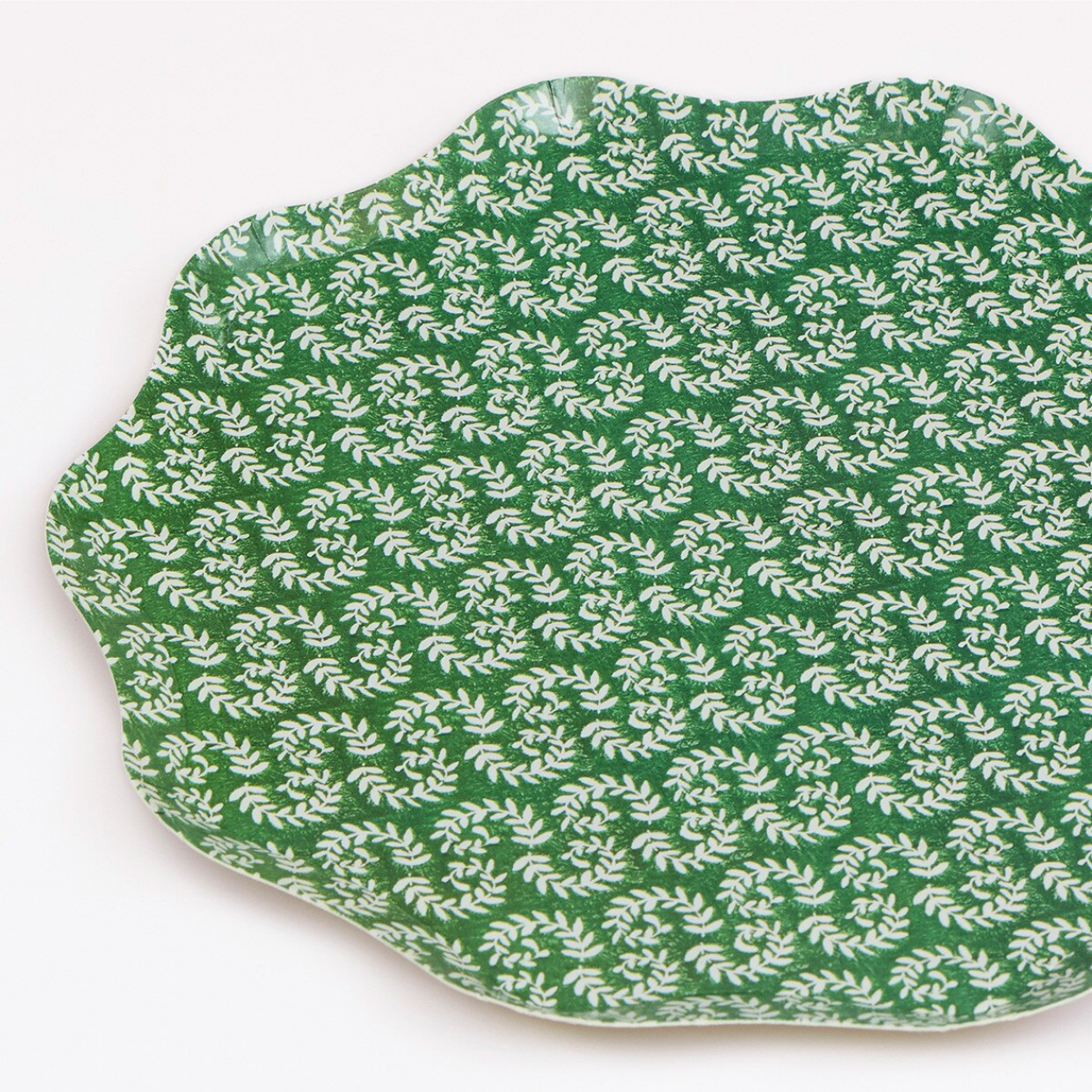 Meri Meri x Molly Mahon Red & Green Side Plates (x8)