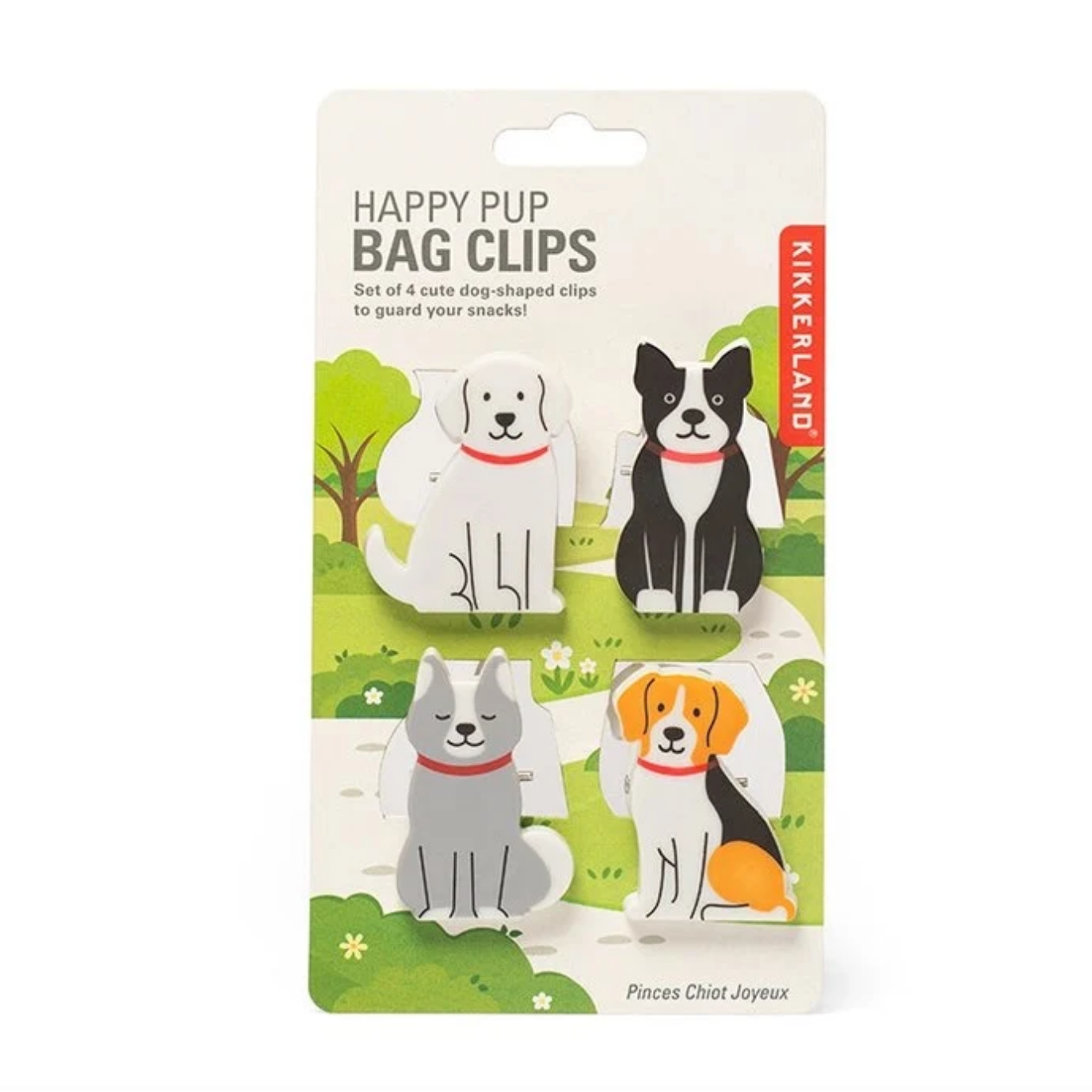 Happy Pup Bag Clips