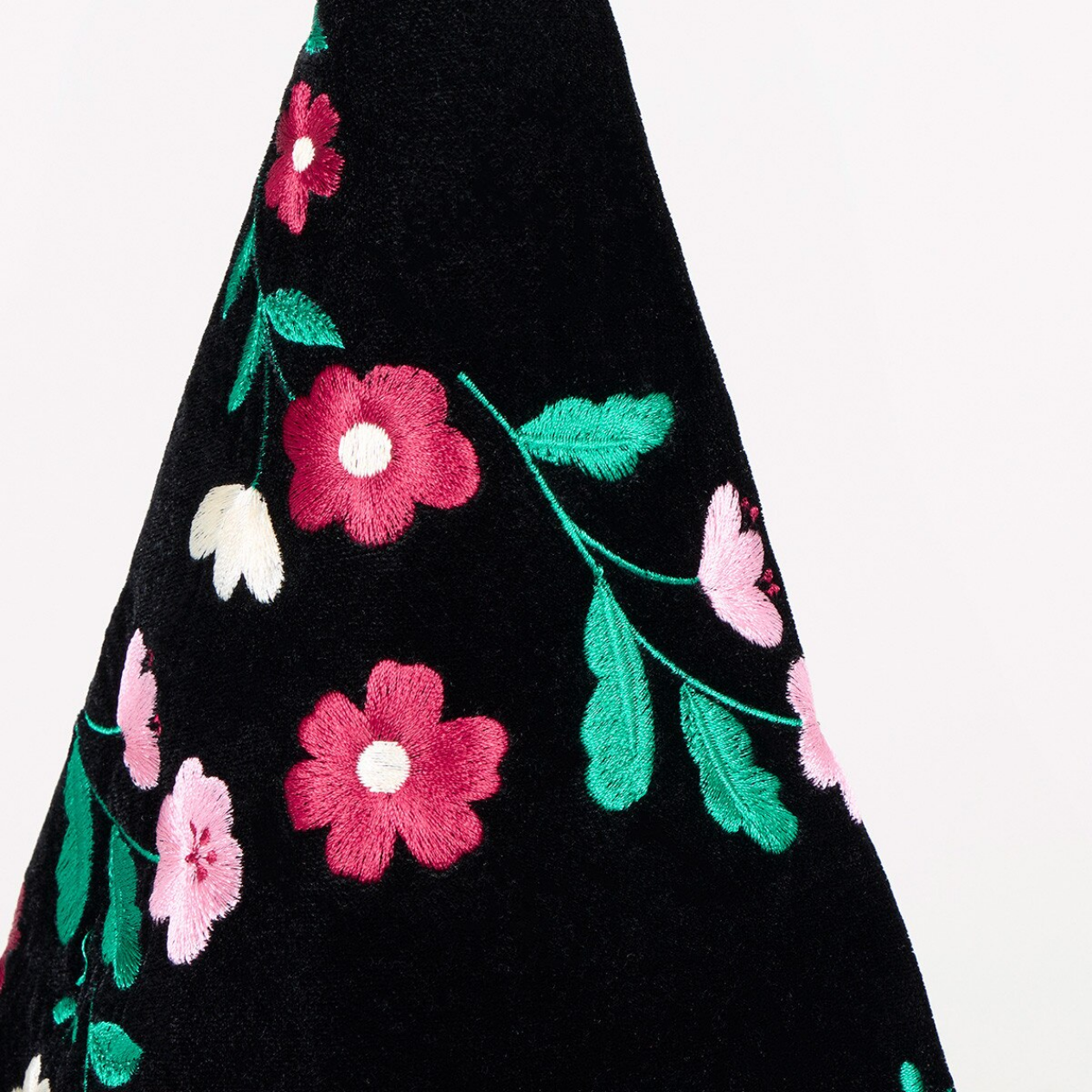 Embroidered Velvet Witch Costume