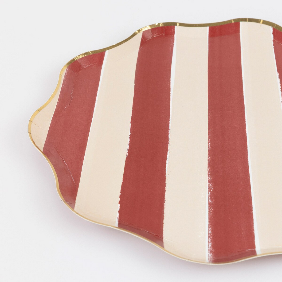 Fall Stripe Side Plates (x8)