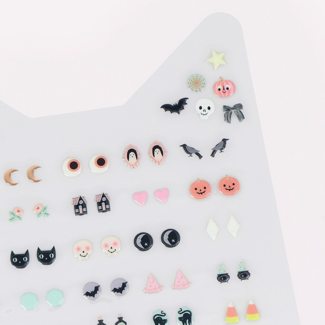 Halloween Stick On Earrings (x124)