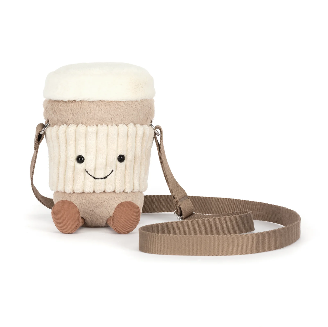 Amuseables Perkle Coffee shoulder bag
