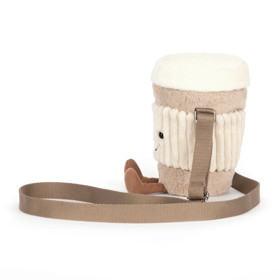Amuseables Perkle Coffee shoulder bag