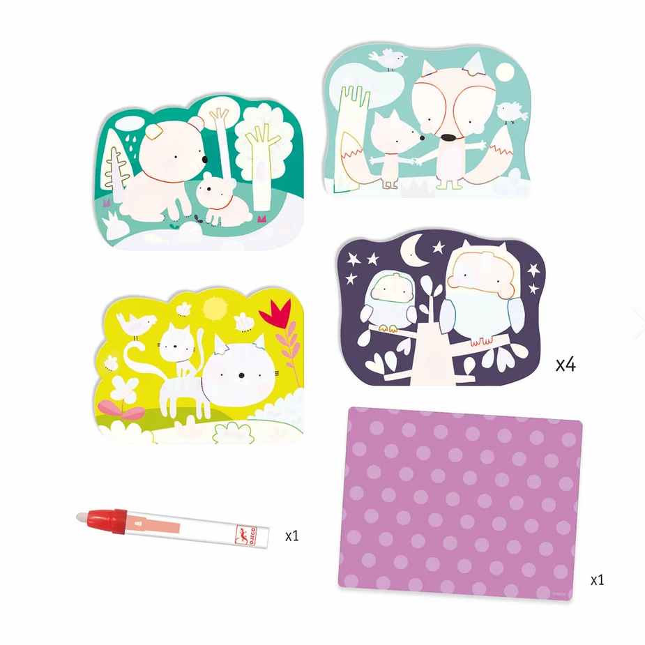 Hidden Woods Magic- Magic Coloring Kit
