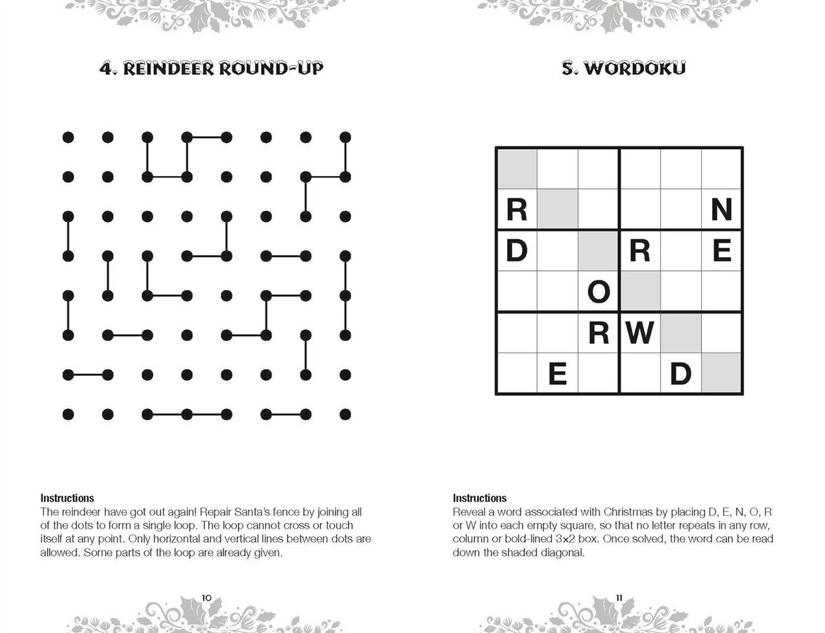 The Christmas Puzzle Book
