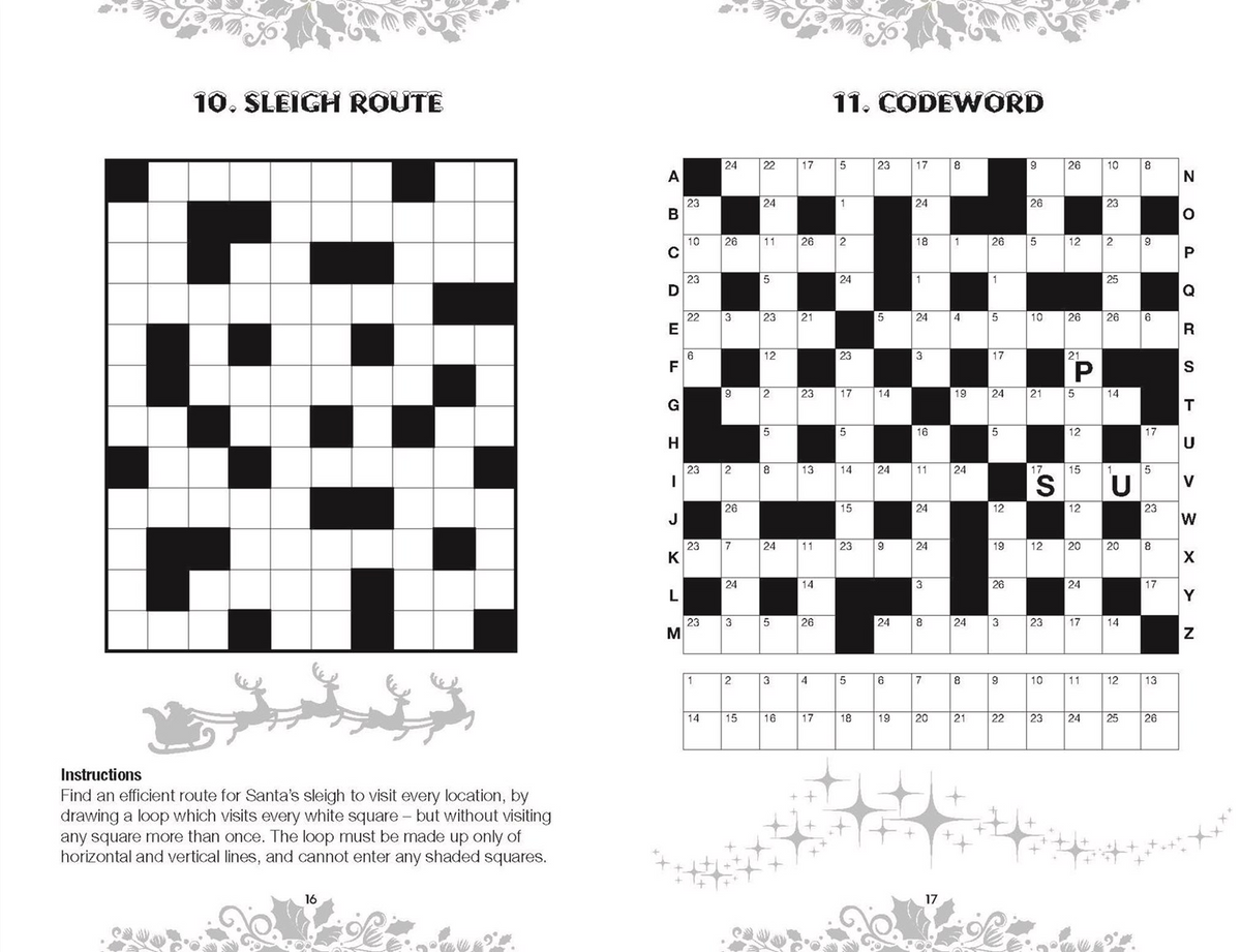 The Christmas Puzzle Book