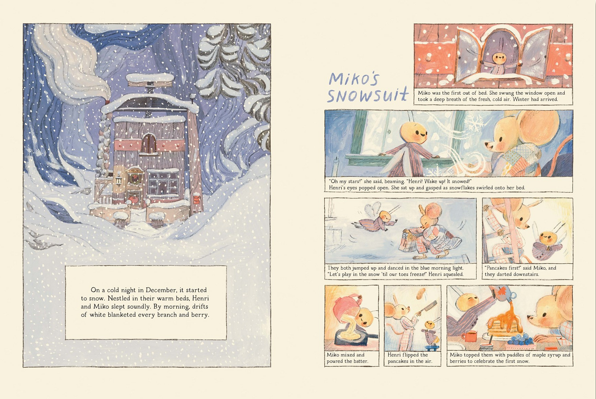 Henri and Miko: Winter in Bosk Olivette