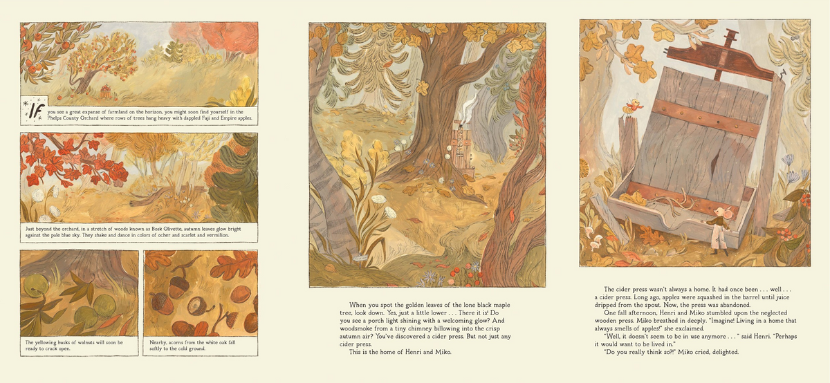 Henri and Miko: Autumn in Bosk Olivette