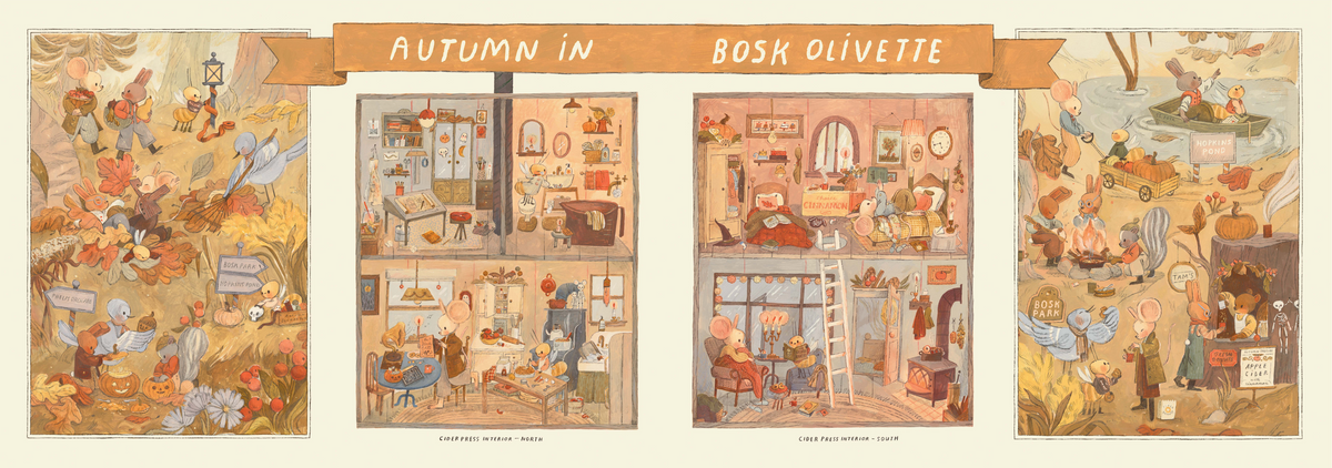 Henri and Miko: Autumn in Bosk Olivette