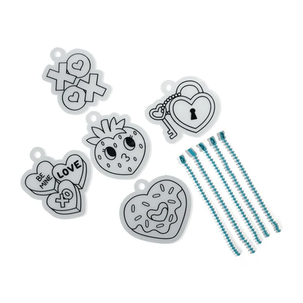 Set of black and white pendant templates with decorative elements on a white background