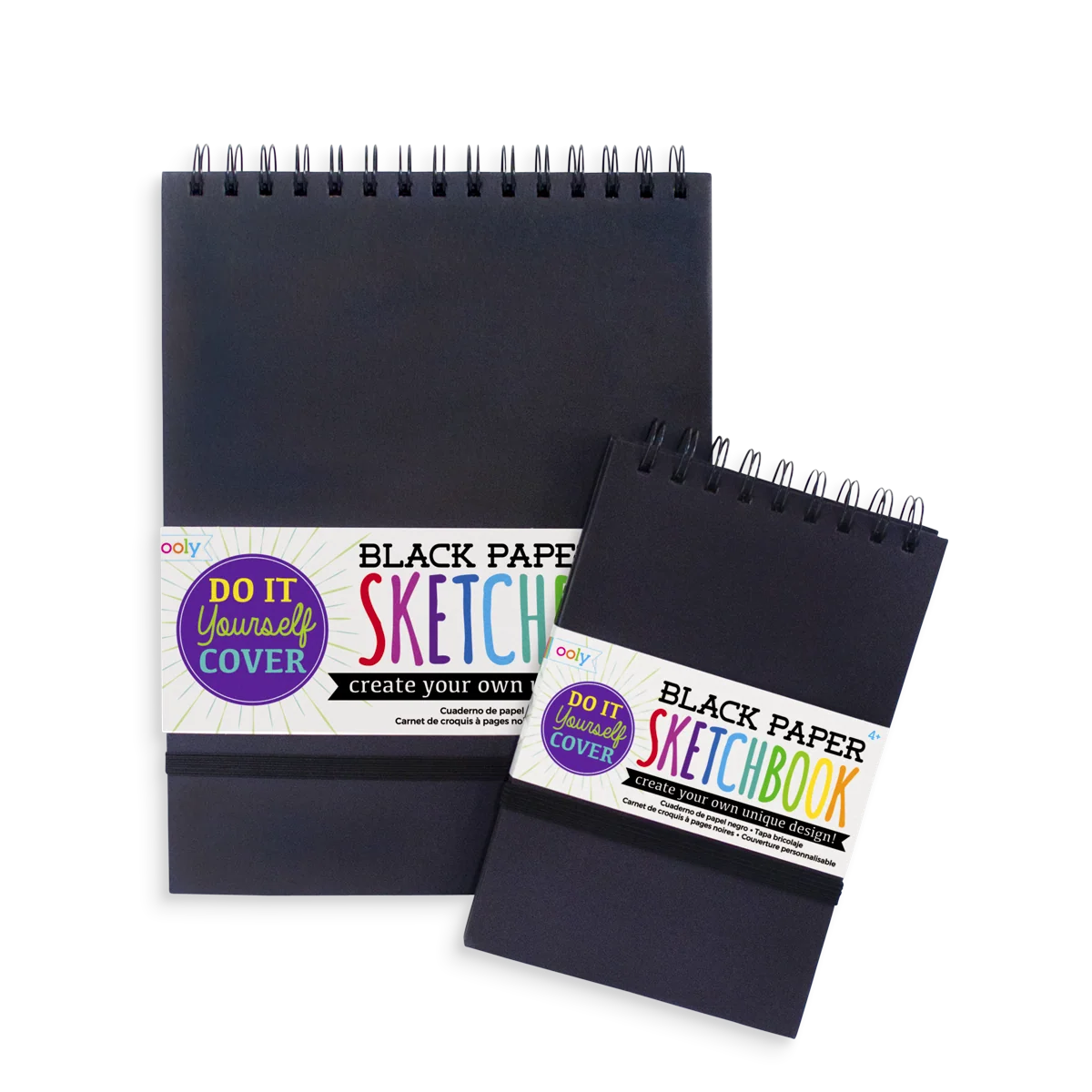 Black DIY Cover Sketchbook