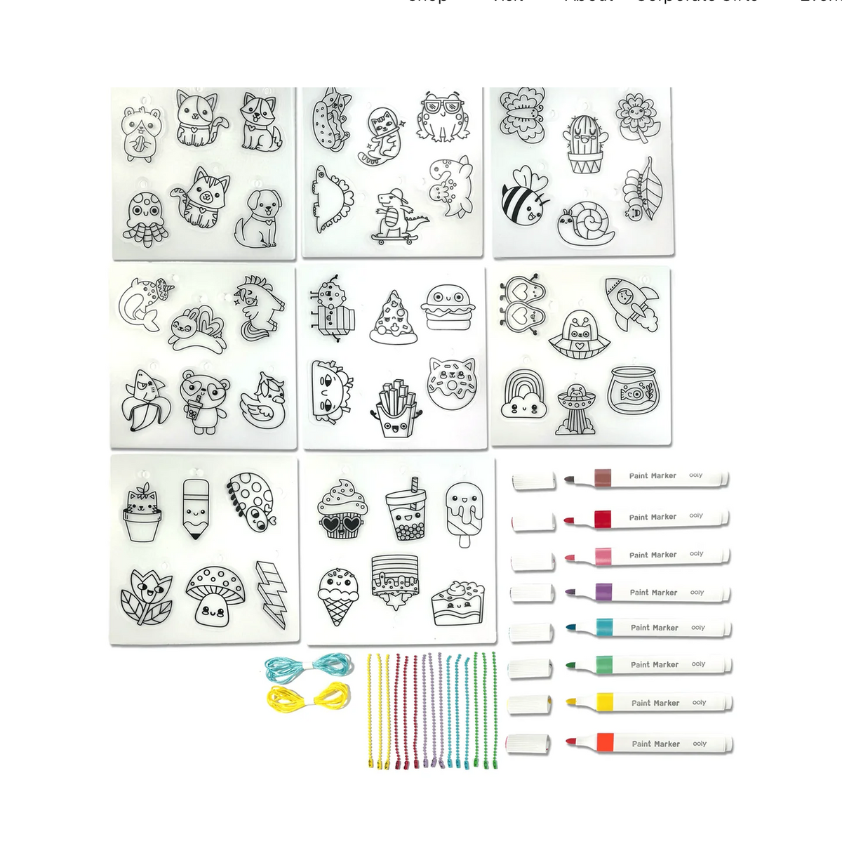 Shrink-Its!: D.I.Y. Shrink Art Kit - Deluxe (73 PC Set)
