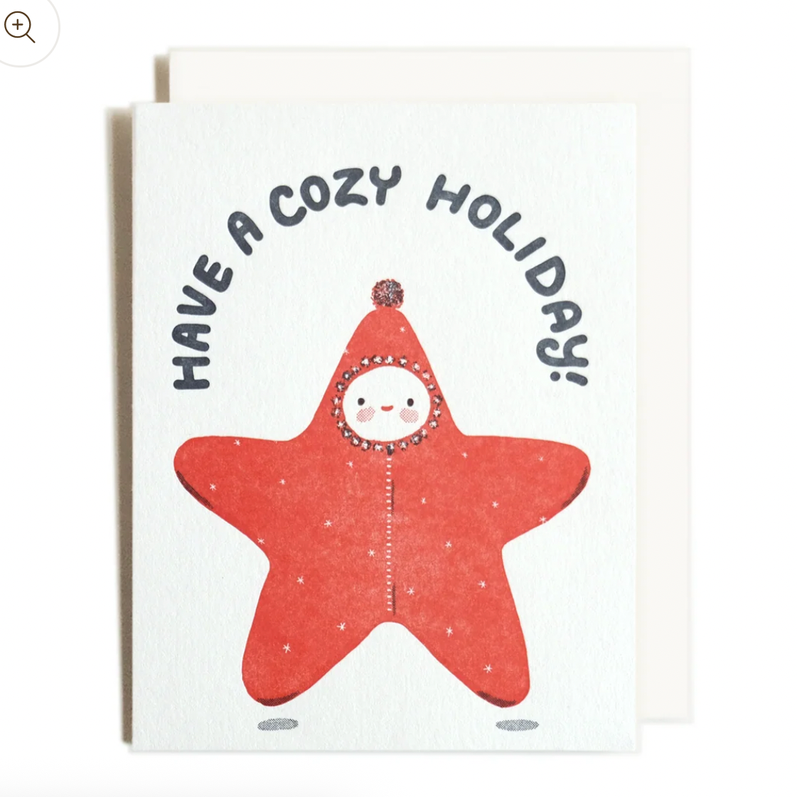 Cozy Star | Holiday | Letterpress Card