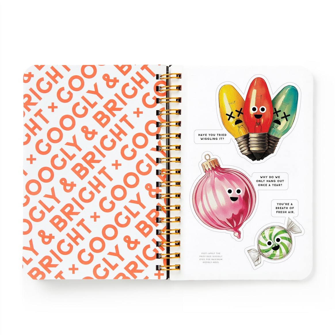 Googly & Bright Sticker book