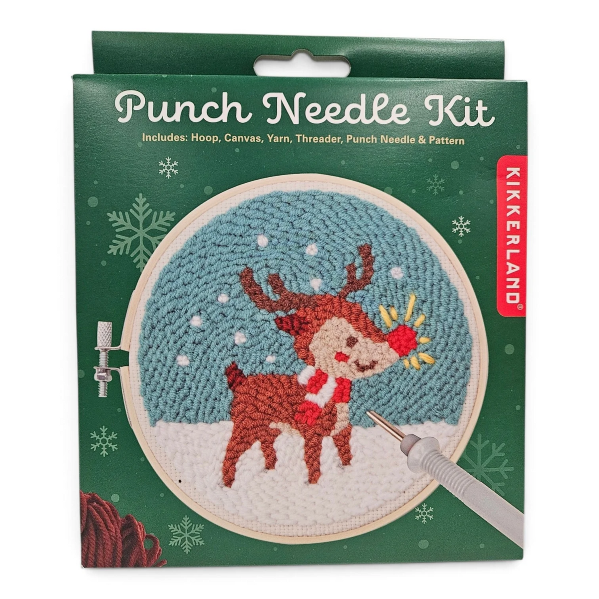Reindeer Punch Needle Kit