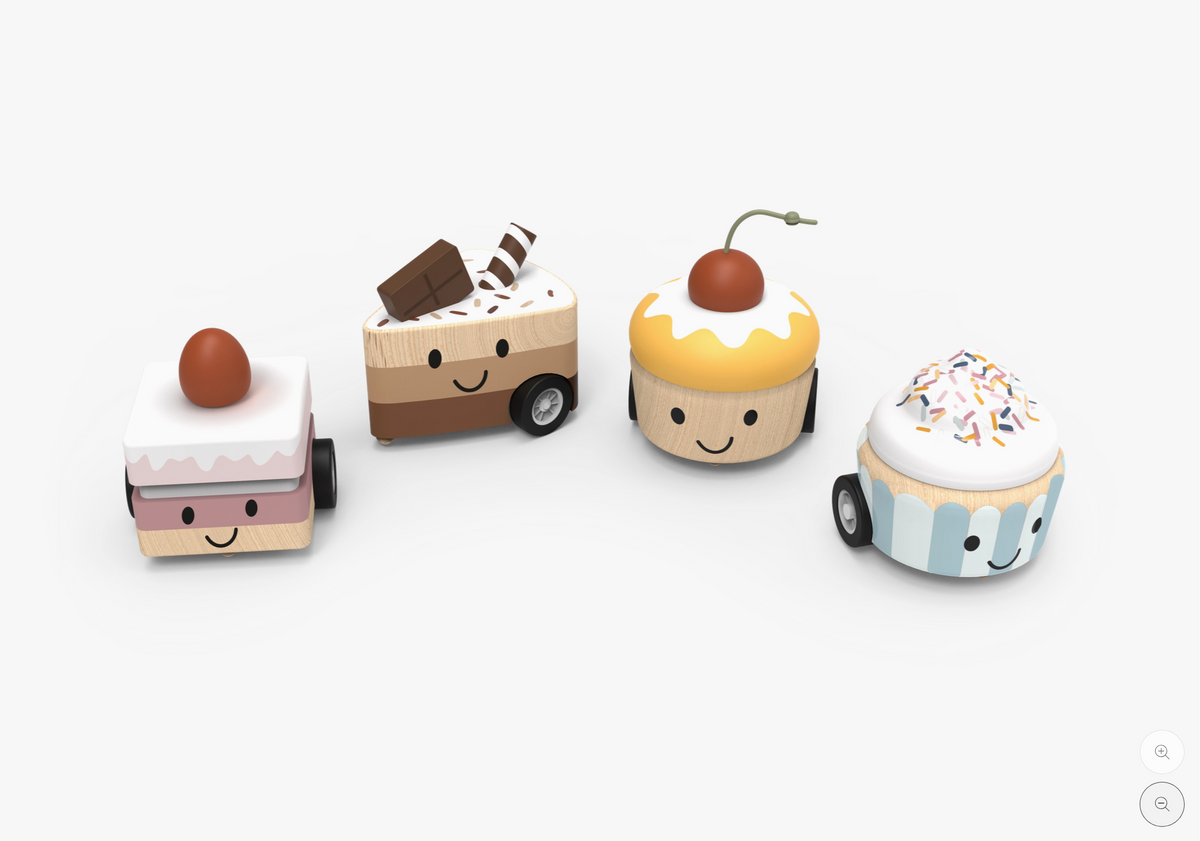 Pull Back Cake Cars